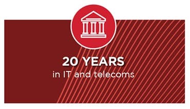 20 years in IT and telecoms